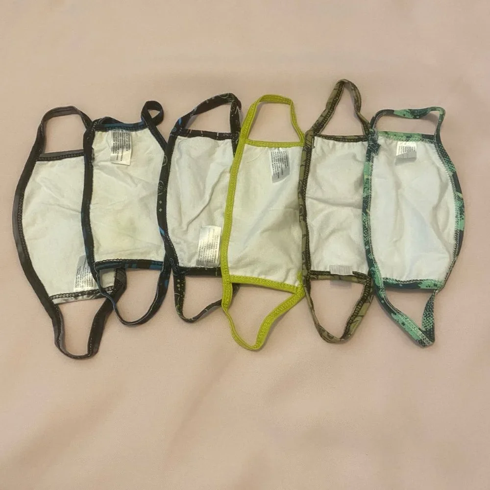 Kids Reusable Face Masks Bundle of 6